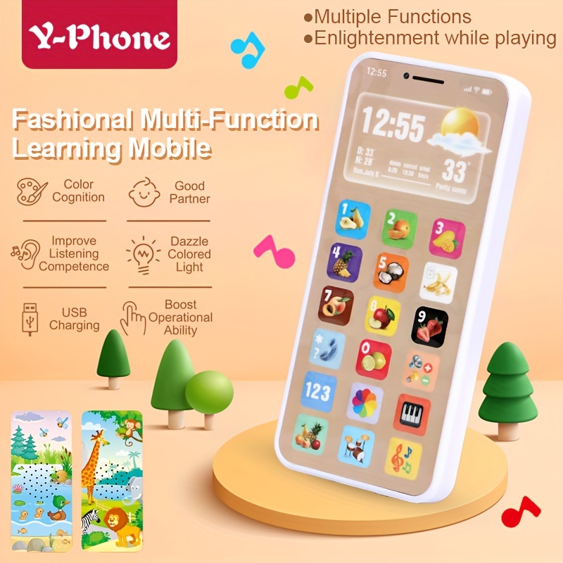 

Toy English Education Simulation , 18 Illuminated For , Fruits, , , Etc., Suitable For Educational