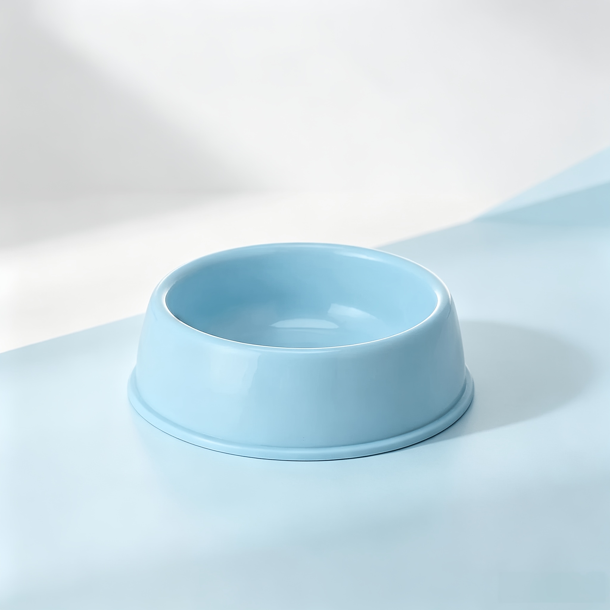 TEMU 1pc Cute Macaron Color Pet Bowl, Easy Non-slip Dog Bowl Cat Bowl, High Aesthetic Easy To Clean Anti-tip Dog Bowl, Compact Space-saving Round