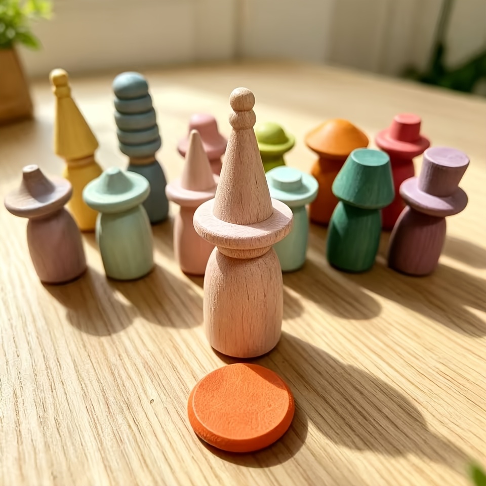 Stackable Doll Building Blocks for Creative Play