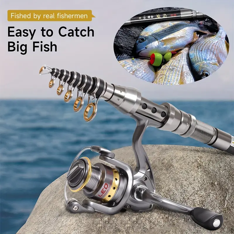 telescopic fishing rod compact powerful carbon - Temu telescopic fishing rod compact powerful carbon - Temu