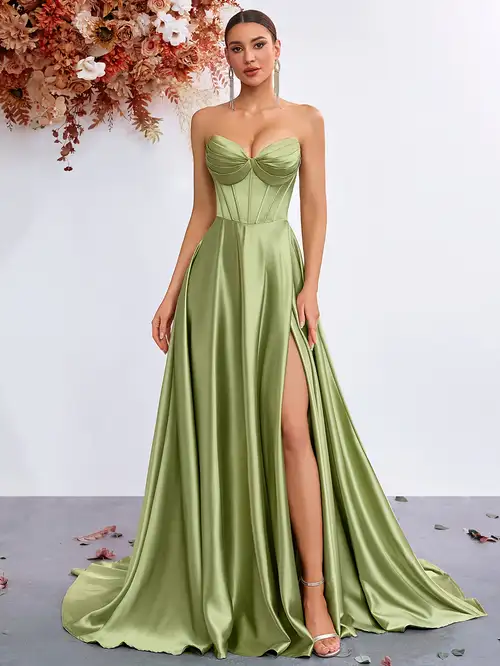prom dresses philippines Red Embroidered Mermaid Evening Prom Gown Miss Philippines 2015 TCD7600
