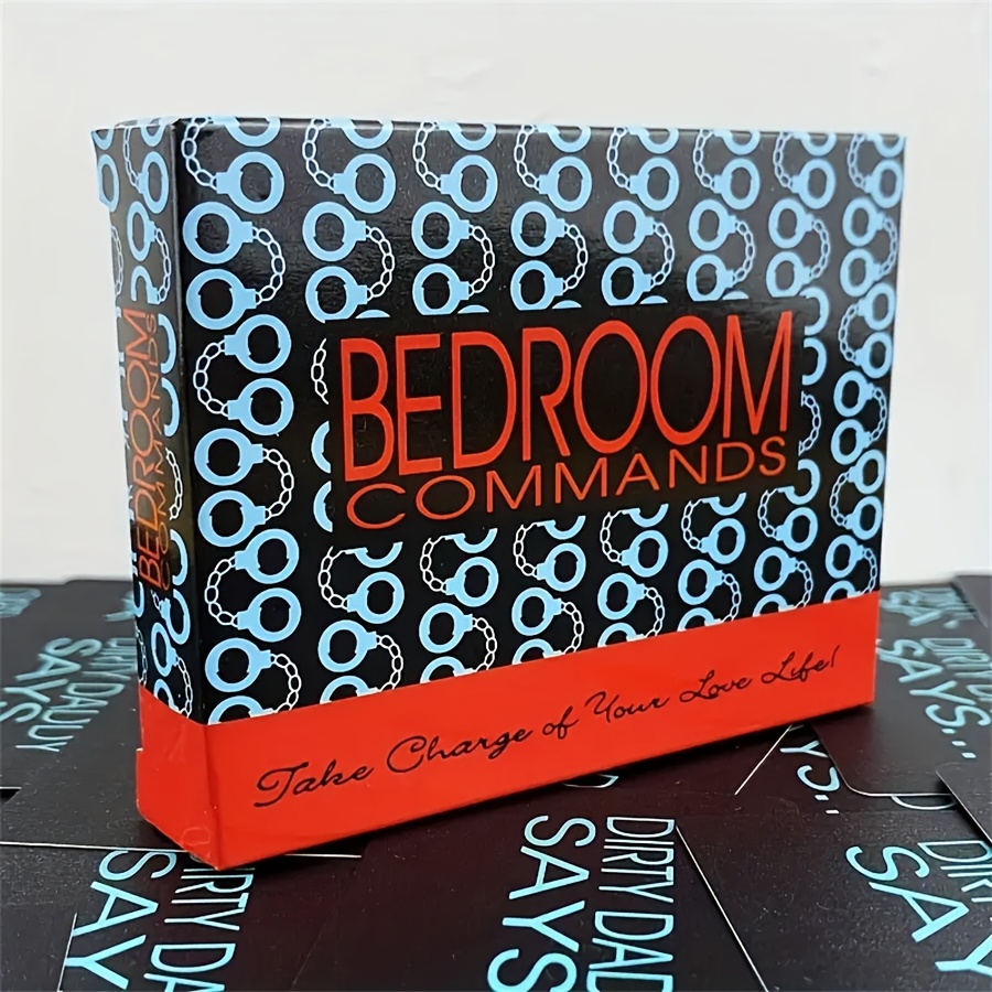 

1 Deck Bedroom Commands Card Game For Couples - Fun & Adult Party Game, Ideal For Date Night, Halloween, Thanksgiving - Paper Material, No Electricity Needed, Featherless