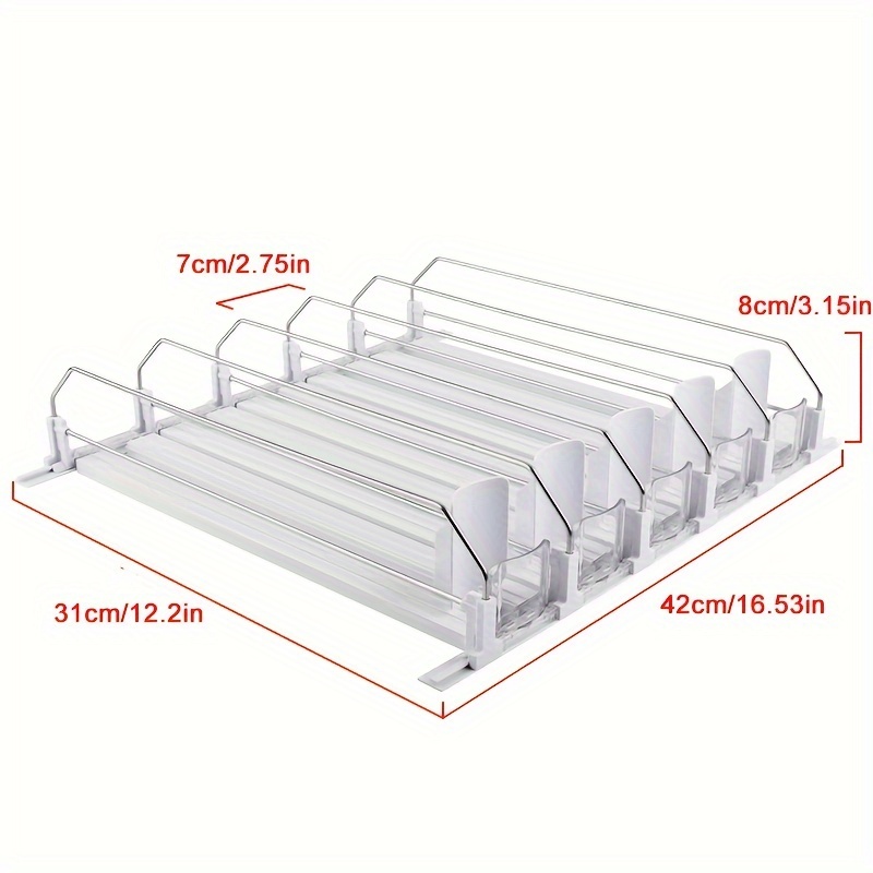 TEMU Drink Pusher/drink Organizer For Fridge/soda Can Dispenser-310mm