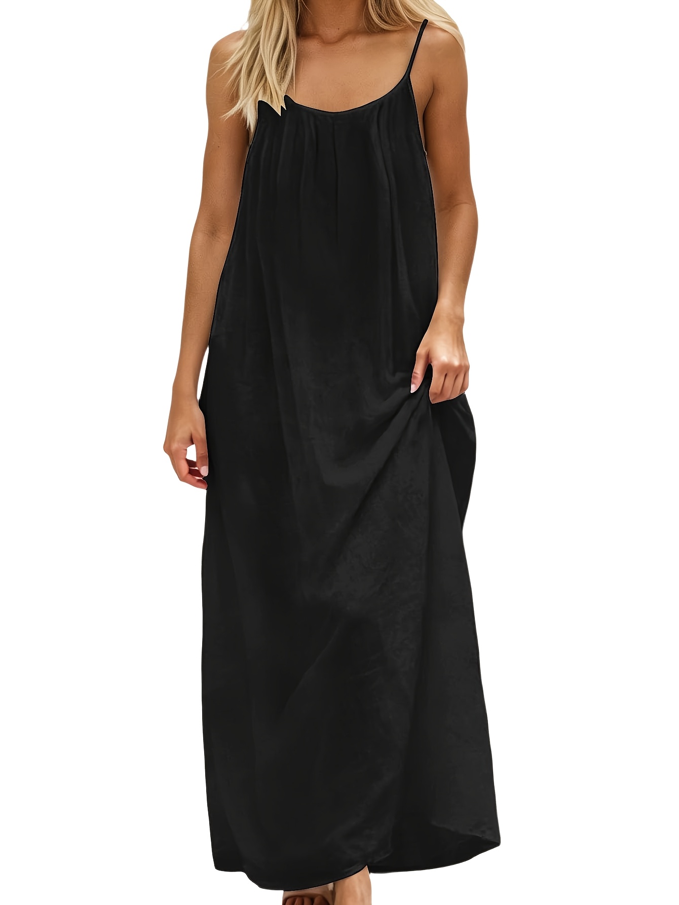 womens summer loose fit dress casual simple - Temu Mauritius
