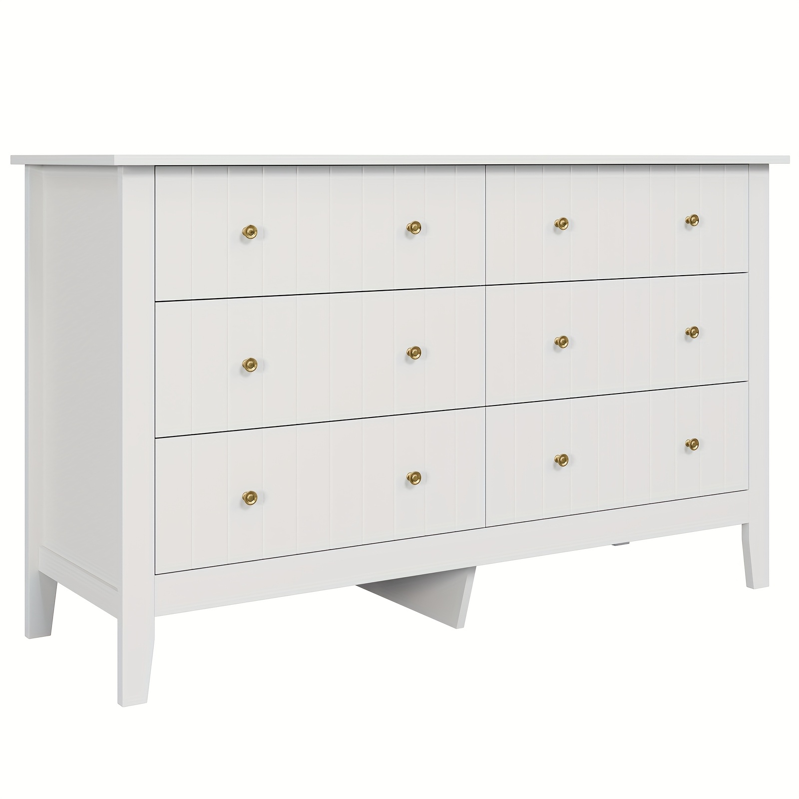Image of Kealive Bedroom Chest Of Drawers, Drawers Cabinet With Metal Handles, Sideboard Cupboard Storage Unit For Bedroom Livingroom, Storage Drawer Units