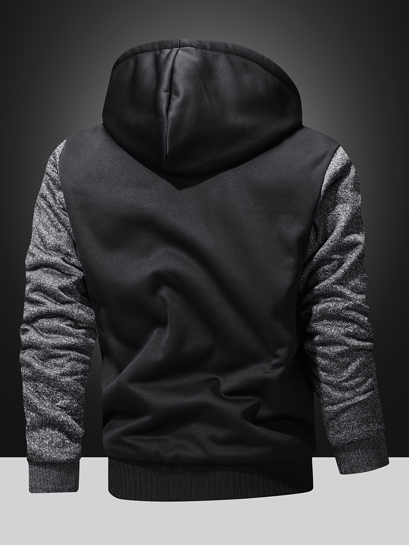Cardigan Homme Épais Doublé à Capuche Cardigan épais doublé d
