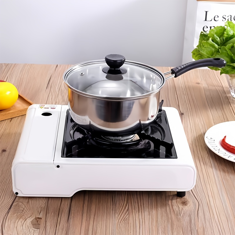 stainless steel saucepan noodles pot lid induction Temu