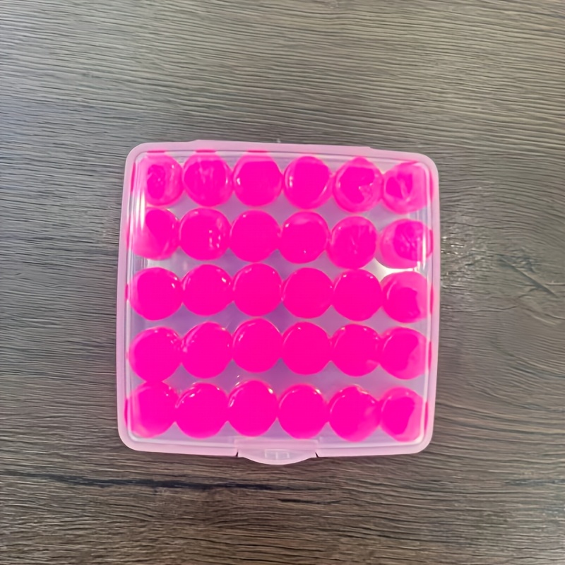 TEMU 30pcs Moldable Silicone Earplugs, Moldable Silicone Clay Style Reusable Earplugs, This Earplug Is For Swimming, Sleeping And Air Travel