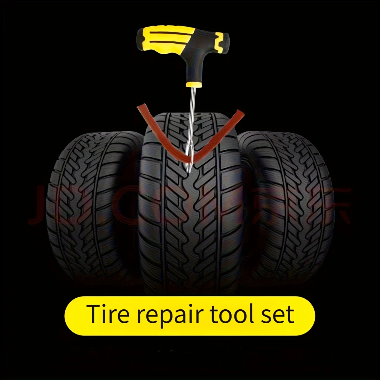 Complete Tire Patch Kit for Emergency Roadside Repairs Complete Tire Patch Kit for Emergency Roadside Repairs