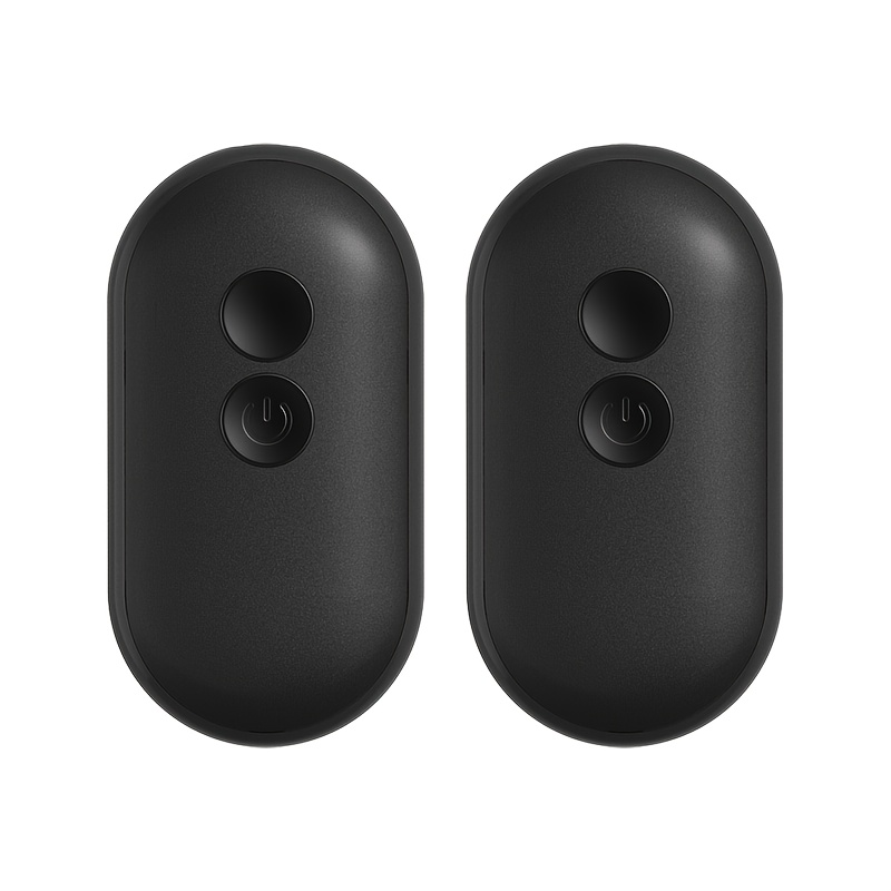 Image of 2pcshand Warmers Rechargeable 2pcs, Magnetic Electric Hand Warmer With Digital Display, Reusable Hand Warmers To 140 Degrees , Portable Pocket Heater Warm Gift For Outdoors, Camping