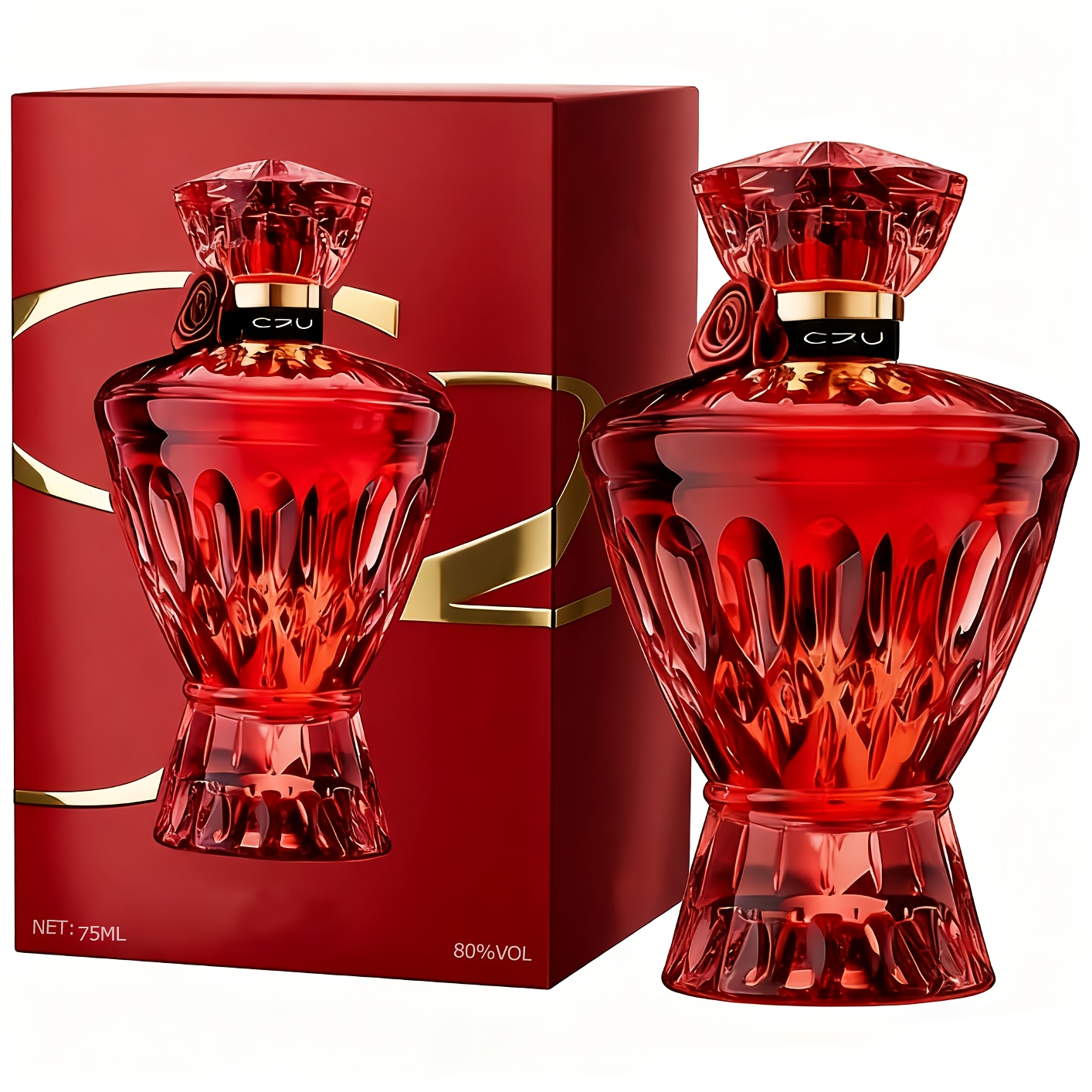 75ml Women's Perfume With Gemstone Design From Of Floral , It Features A Well-layered Floral Scent. And Suits Settings, And Showcase Elegant Feminine Grace At Gatherings.
