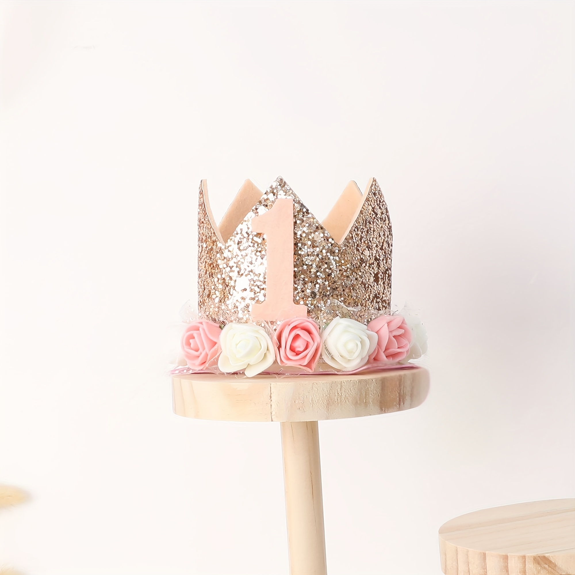 Goldene Schärpe & Diadem Set – Für 21. Geburtstag, Party-Deko & Kuchendekoration