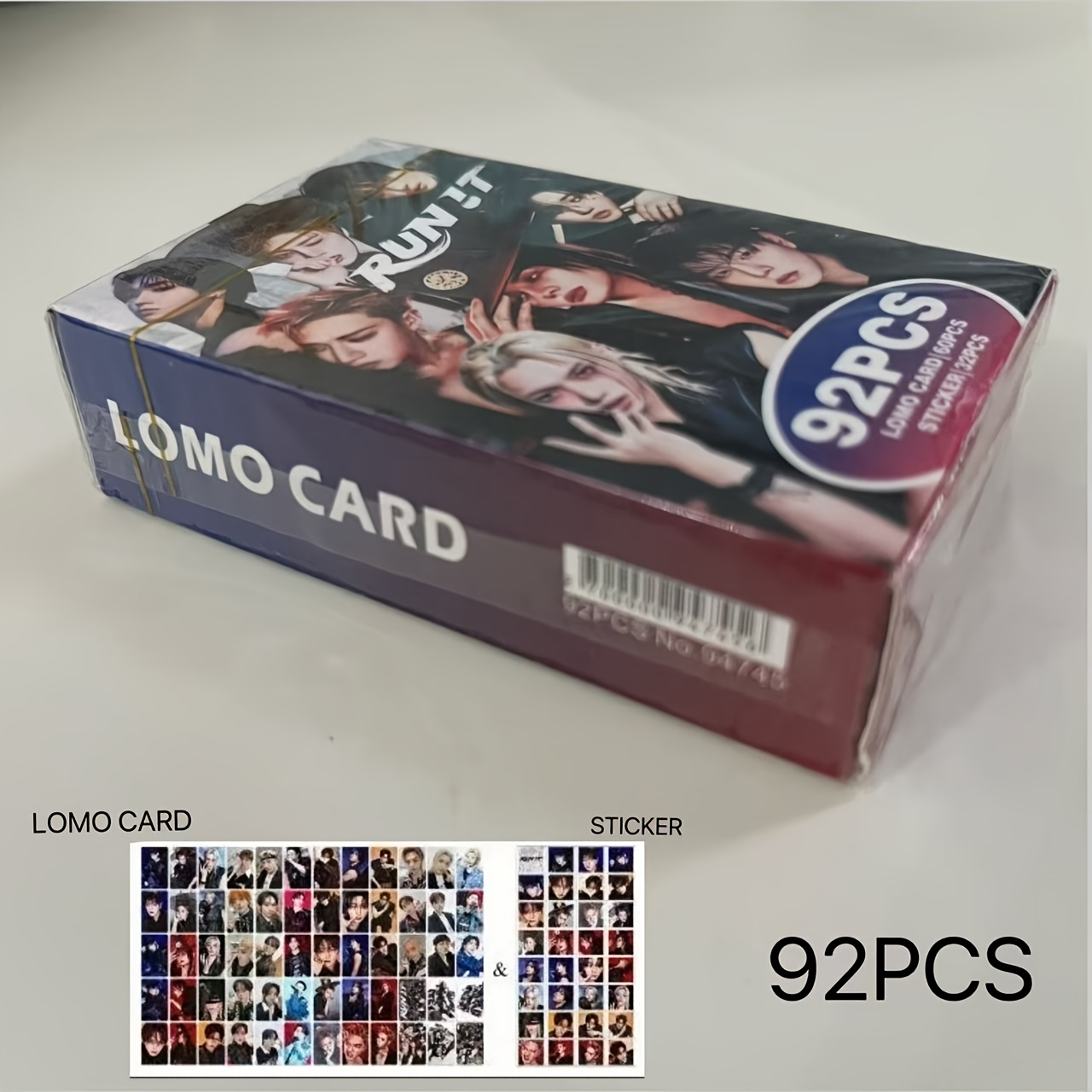 TEMU Lot de 92 cartes photo de S--K, cartes postales et autocollants neufs, lot de cartes LOMO, parfait pour les amateurs de musique | Idéal pour les