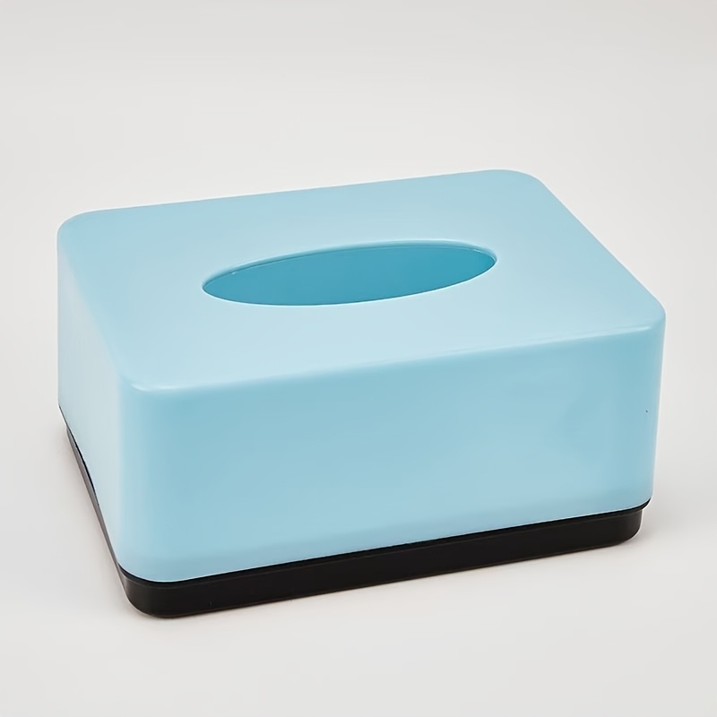 large rectangular tissue box dispenser durable plastic kitchen dining room organizer with   design 6 3 x 4 3 x 2 9 for   hotel use kitchen storage modern aesthetic   Product details 4