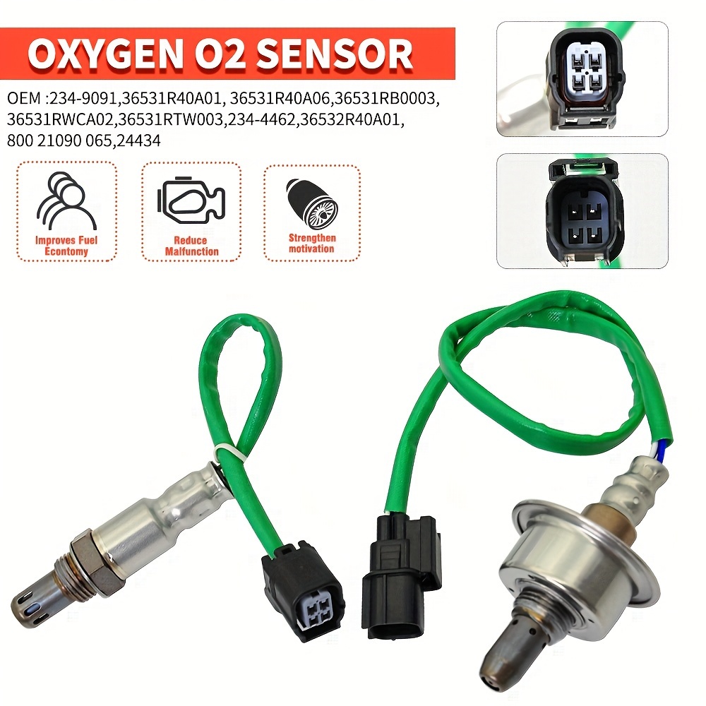 

For Honda Accord 2008-2012 2.4l Upstream Downstream Oxygen O2 Sensor Replacement