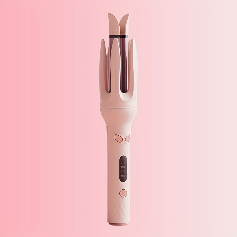 TEMU Genai Automatic Hair Curler: 28mm , 4 Temperature Options, Negative , The Essential Tool For Hair Styling & A Travel Essential For Easy Curls