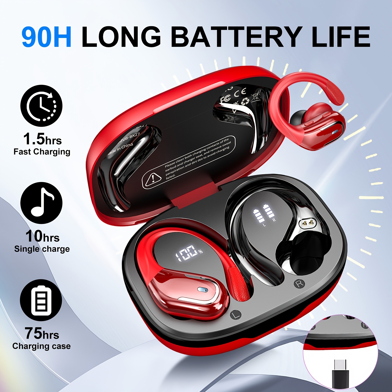 LIFEBEE Earhook Sport Earbuds