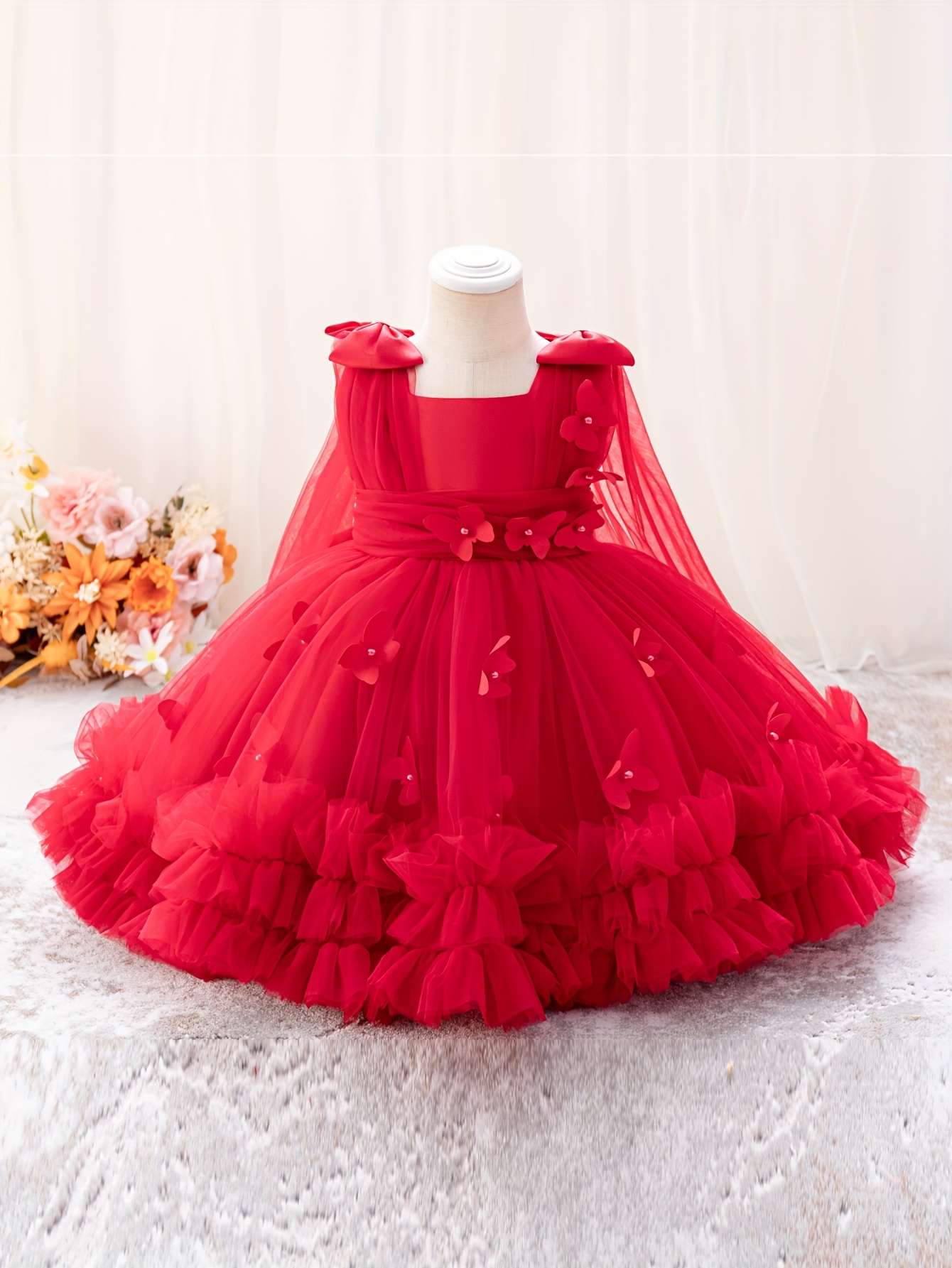 girls dress pin beaded princess dress - Temu United Arab Emirates