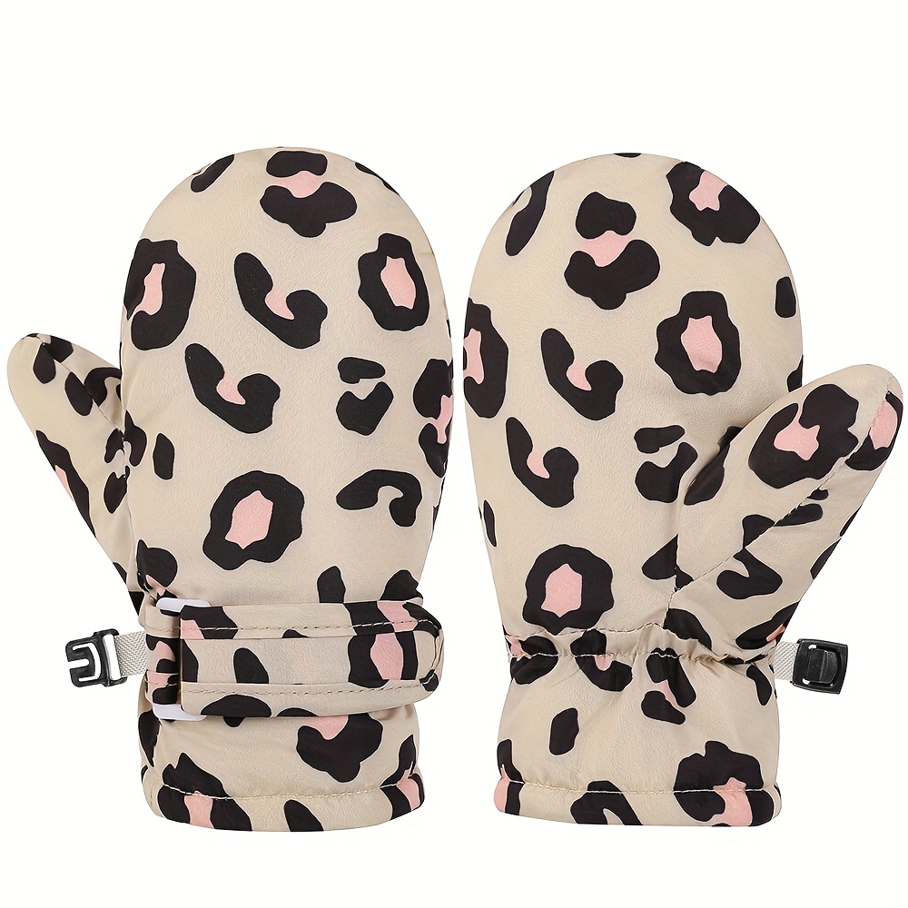 Image of Winter Sports Gloves For Skiing, Snowboarding, - Weather Gloves For Christmas & New Year's Outfits