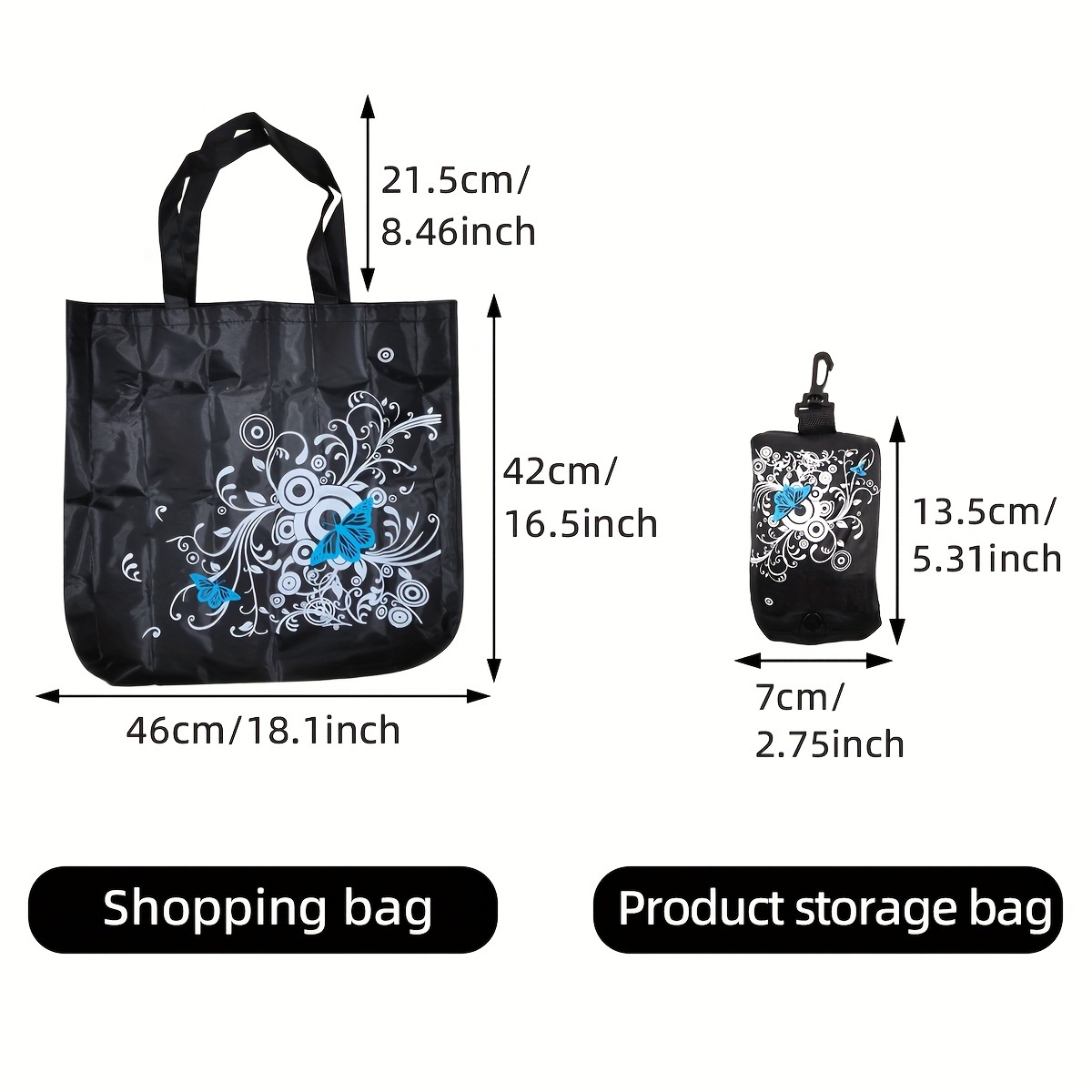 1pc Hand-held Shopping Bag Foldable Portable Shopping Bag Supermarket Shopping Bag Shopping Bag Large Capacity Storage Bag Handbag