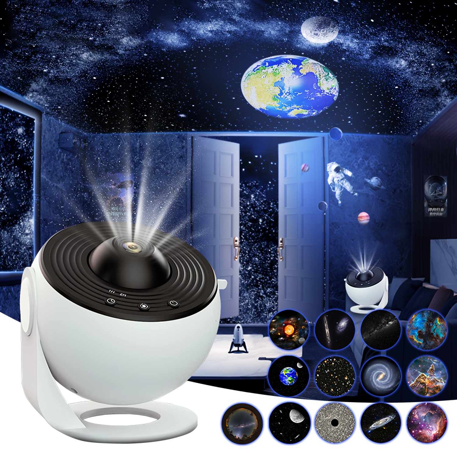 Galaxy Projector Star Projector with Adjustable Knob