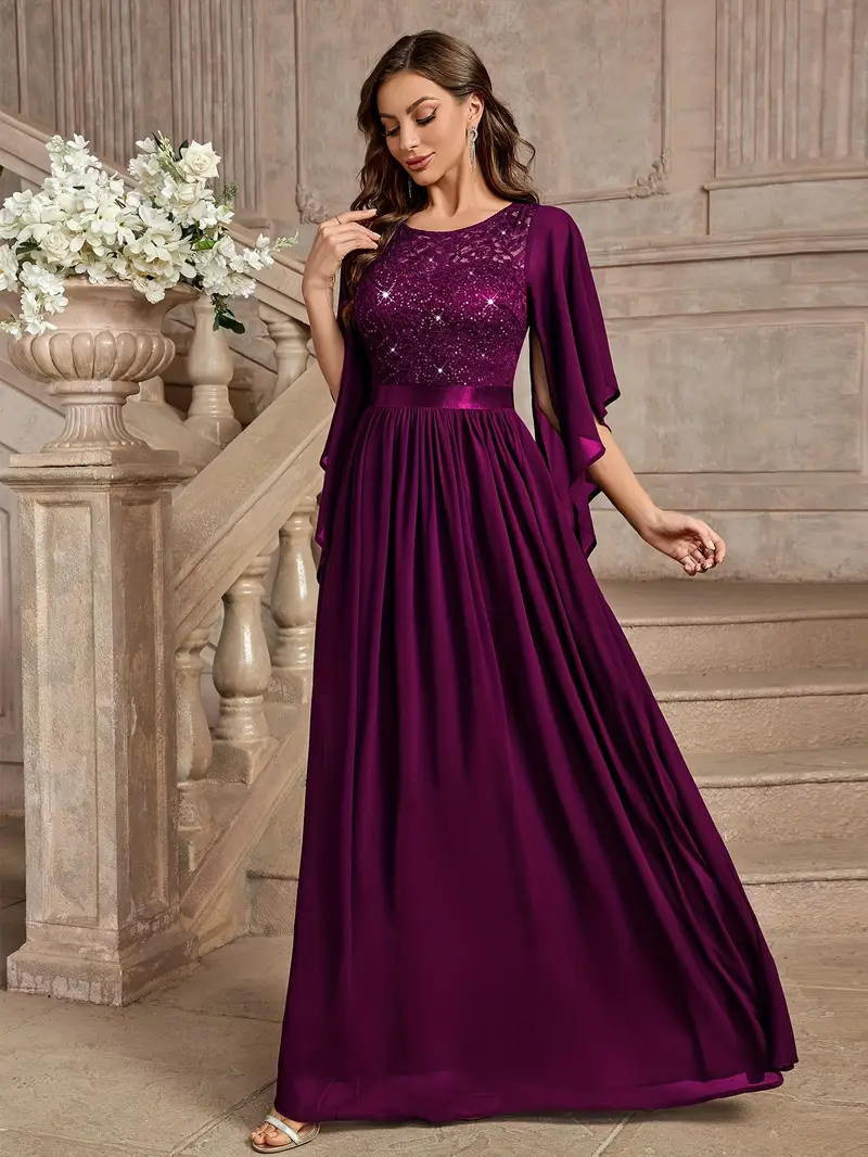 Midi Long Sleeve Party Frocks Satin Dress Prom Maxi Dress Cocktail Dresses Womens Elegant Maxi Dress Formal Party Wedding Gala Gown Midi Long Sleeve Party Frocks Satin Dress Prom Maxi Dress Cocktail Dresses Womens Elegant Maxi Dress Formal Party Wedding Gala Gown