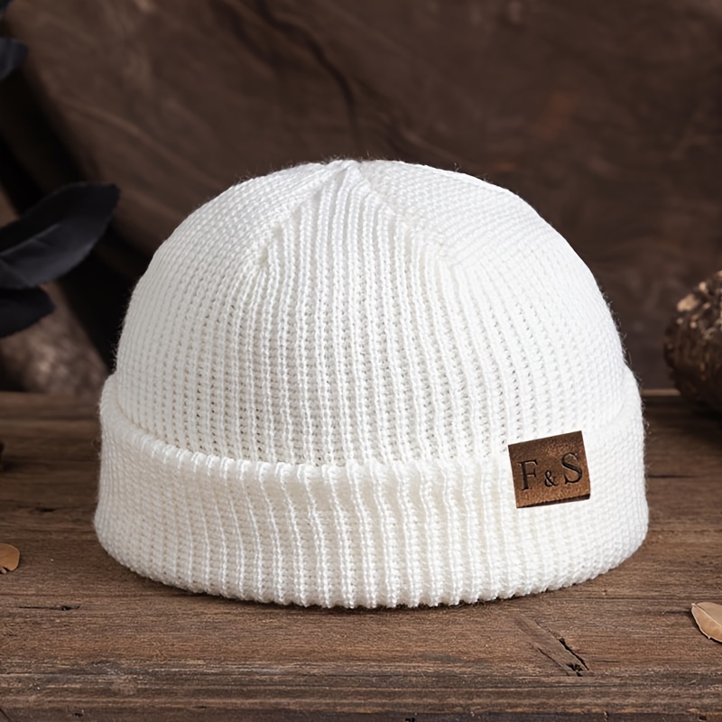 帽子 THEREDTHREAD S fuzzy knit beanie white 帽子 S fuzzy knit beanie (white) THEREDTHREAD 帽子 S fuzzy