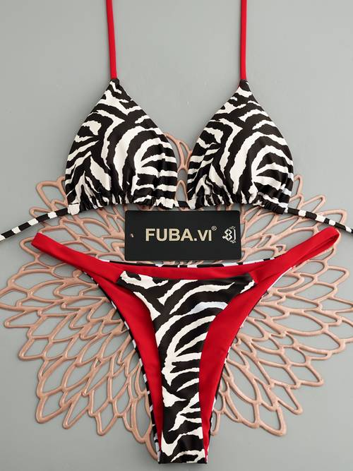 item picture european and american new style split bikini cross border beach vacation swimsuit