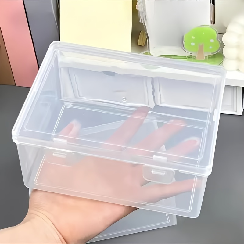 

Grande Boîte de Rangement en Plastique Polyvalente - Fournitures de , A4 & - Parfaite la , l'École ou le