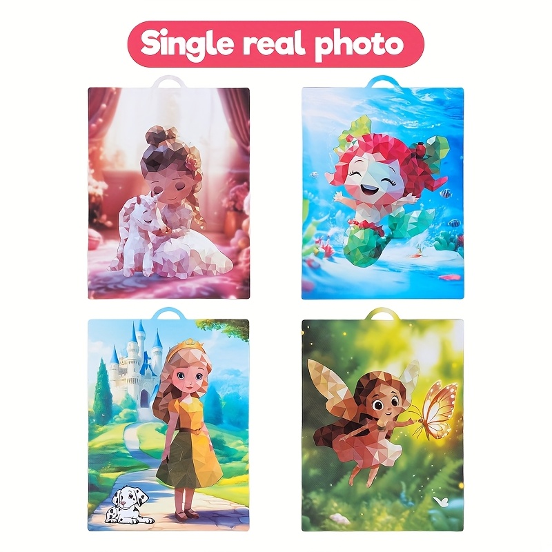 Tear & Paste Number Learning Sticker Puzzle for Kids 3+