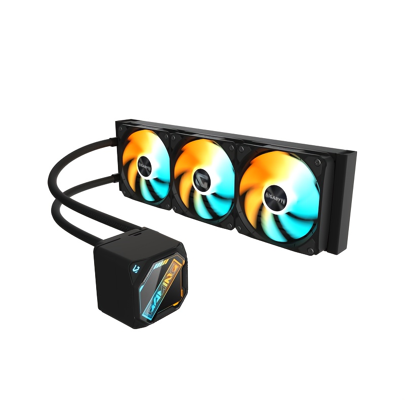   gaming 360 cpu liquid cooler rgb led fans   cooling solution for   usb   36v operating voltage gaming cooling solution aesthetic cooling system durable build quality cpu cooler