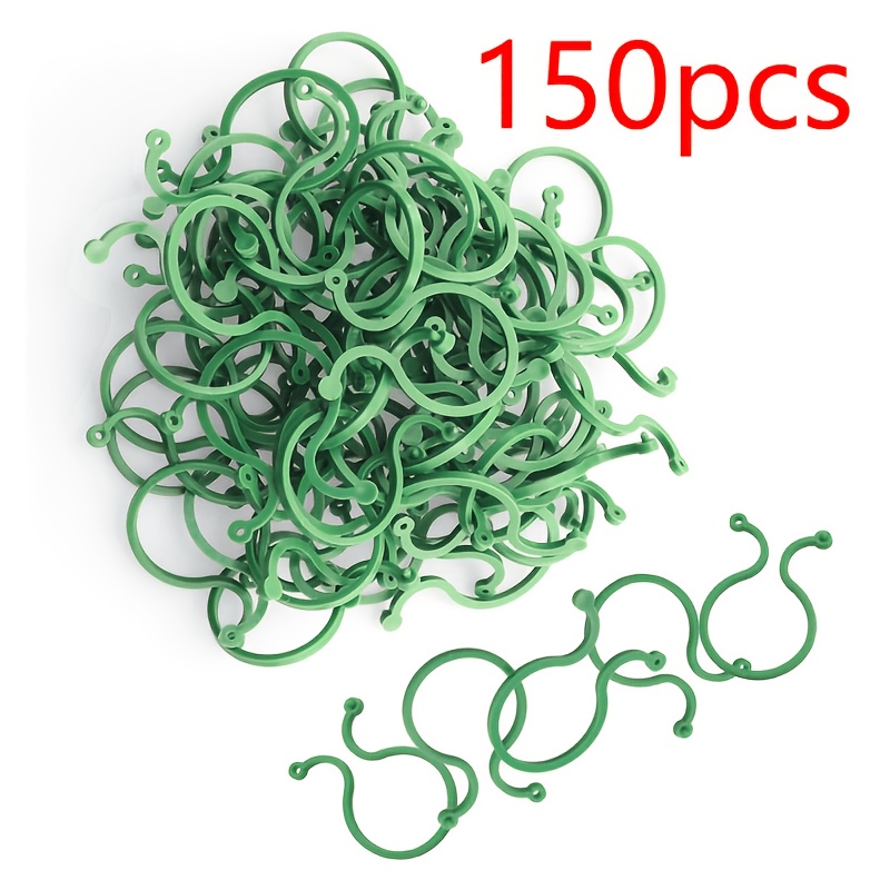 150pcs Of Figure-8 Garden Clips, Designed For Securing Tomato Vines And Other Vegetable Garden Greenery