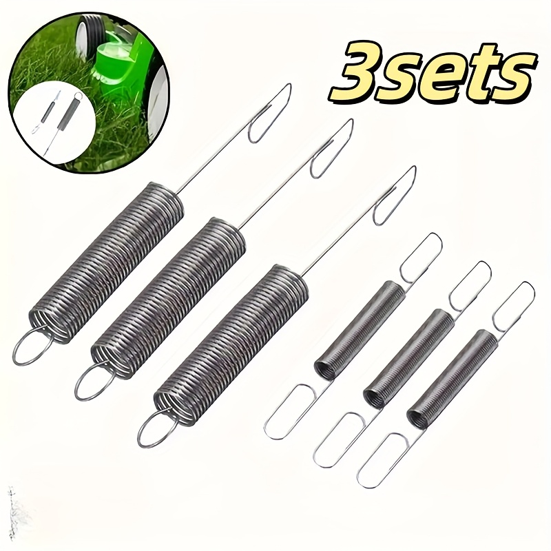 Image of 6 & Restrictor Springs 691859 692211 For Classic Carburettors - 3 Sets Of 2 Heavy-duty Metal Replacement Springs For Lawn Mowers, Engines And Outdoor Equipment