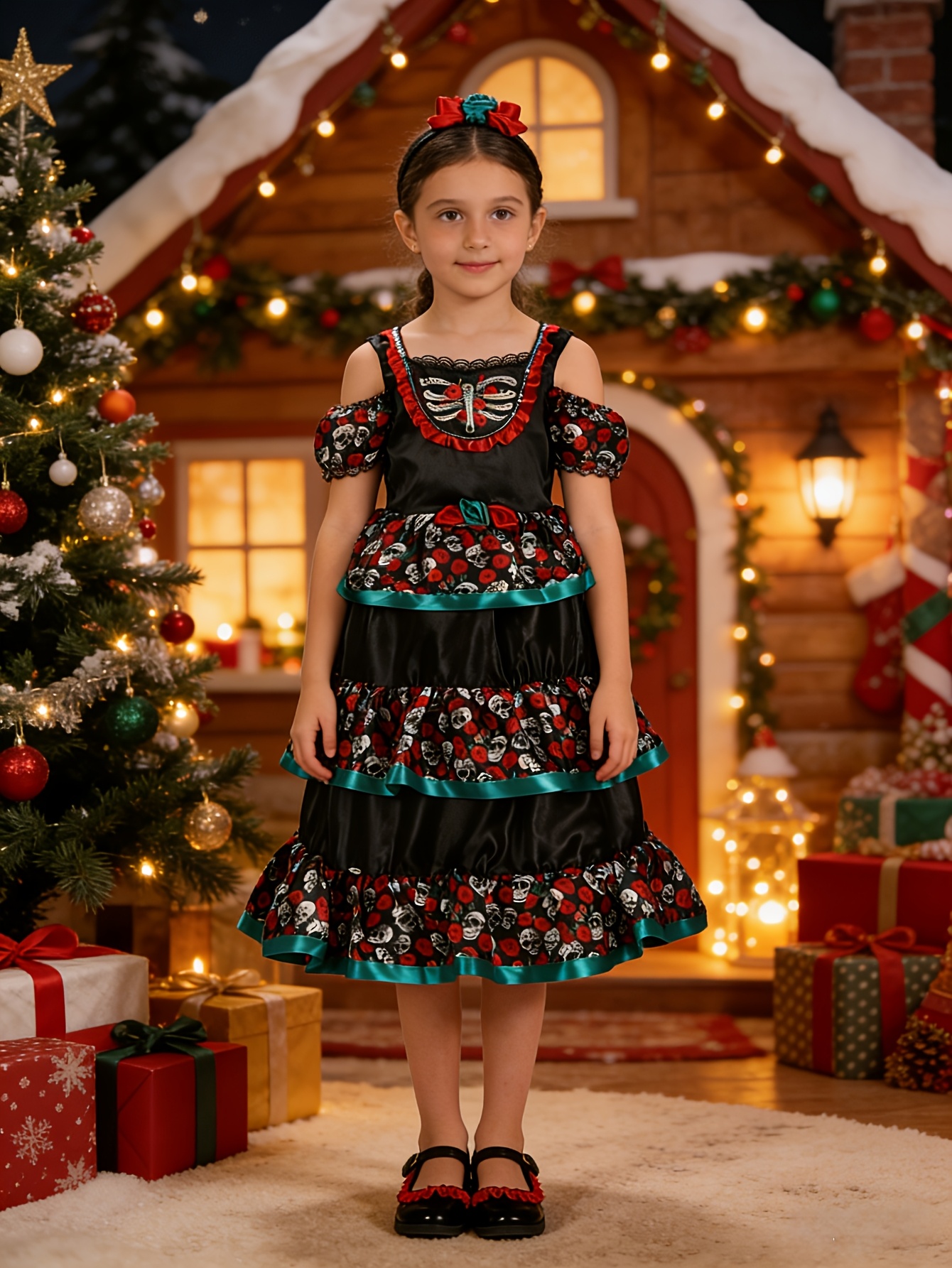 mexican christmas dress My first Christmas dress this year 