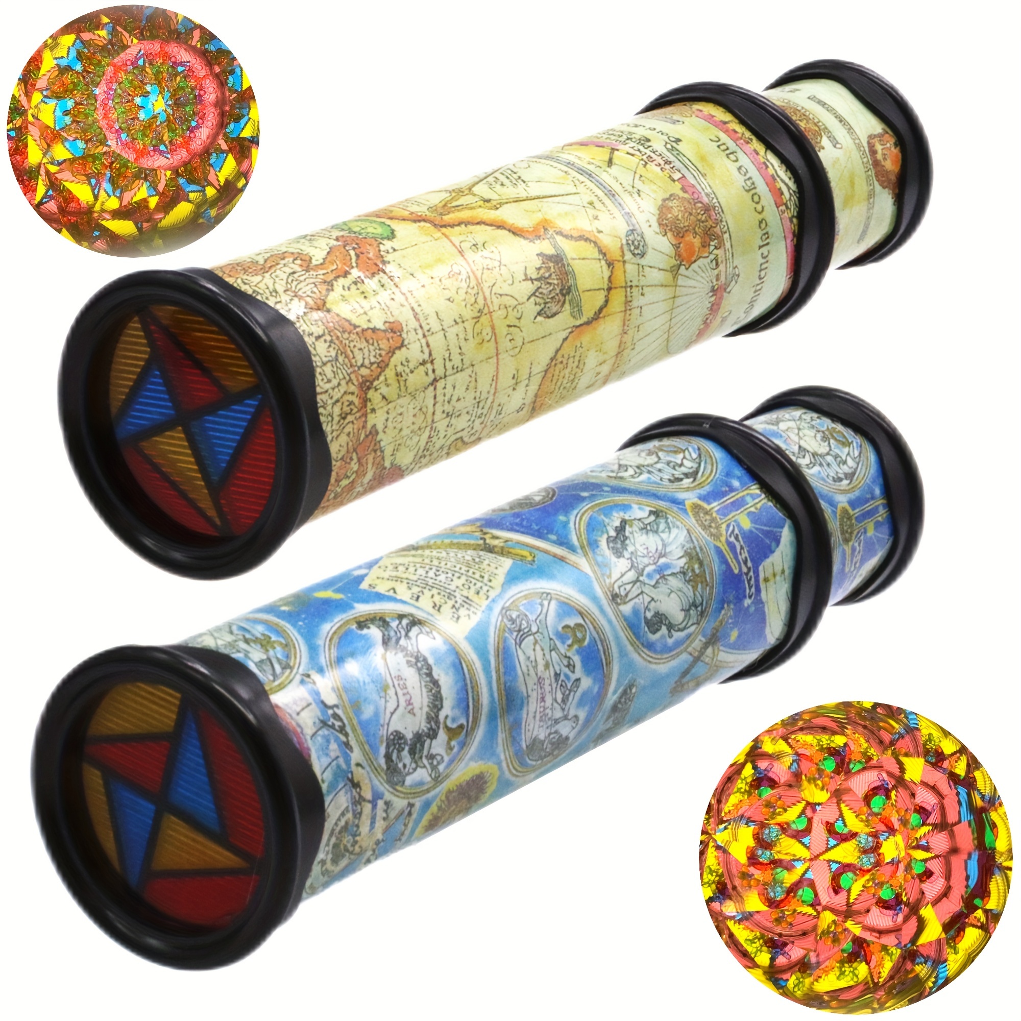 

1 Set Of 2pcs Magic Kaleidoscopes, Classic Toys, Extendable Classic Kaleidoscope Toy, Suitable For Adults