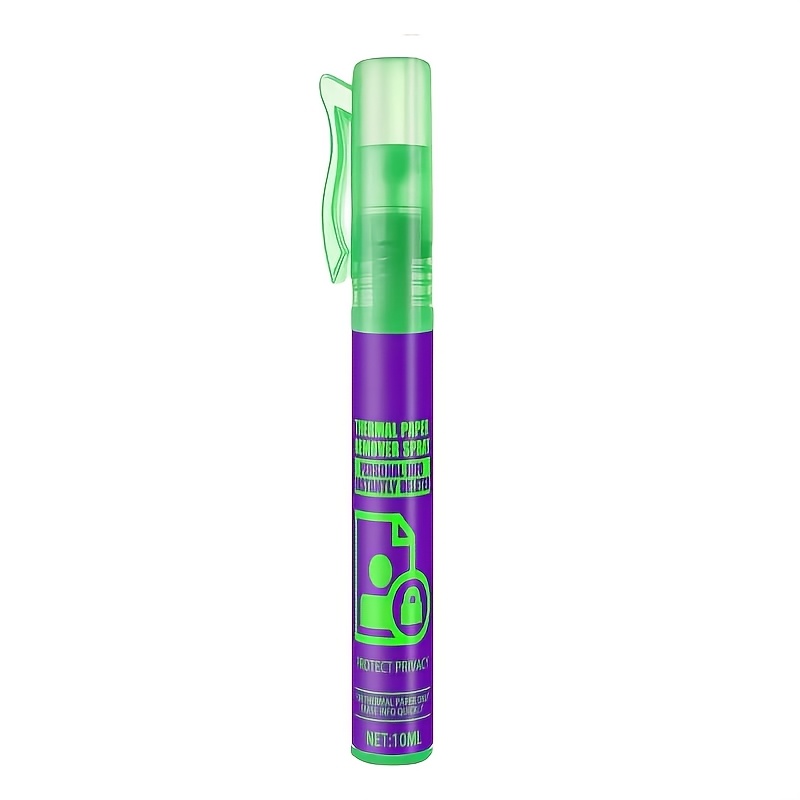 TEMU Stylo de suppression de la protection de privée - Fluide de correction de papier thermique pour une protection rapide des données et une