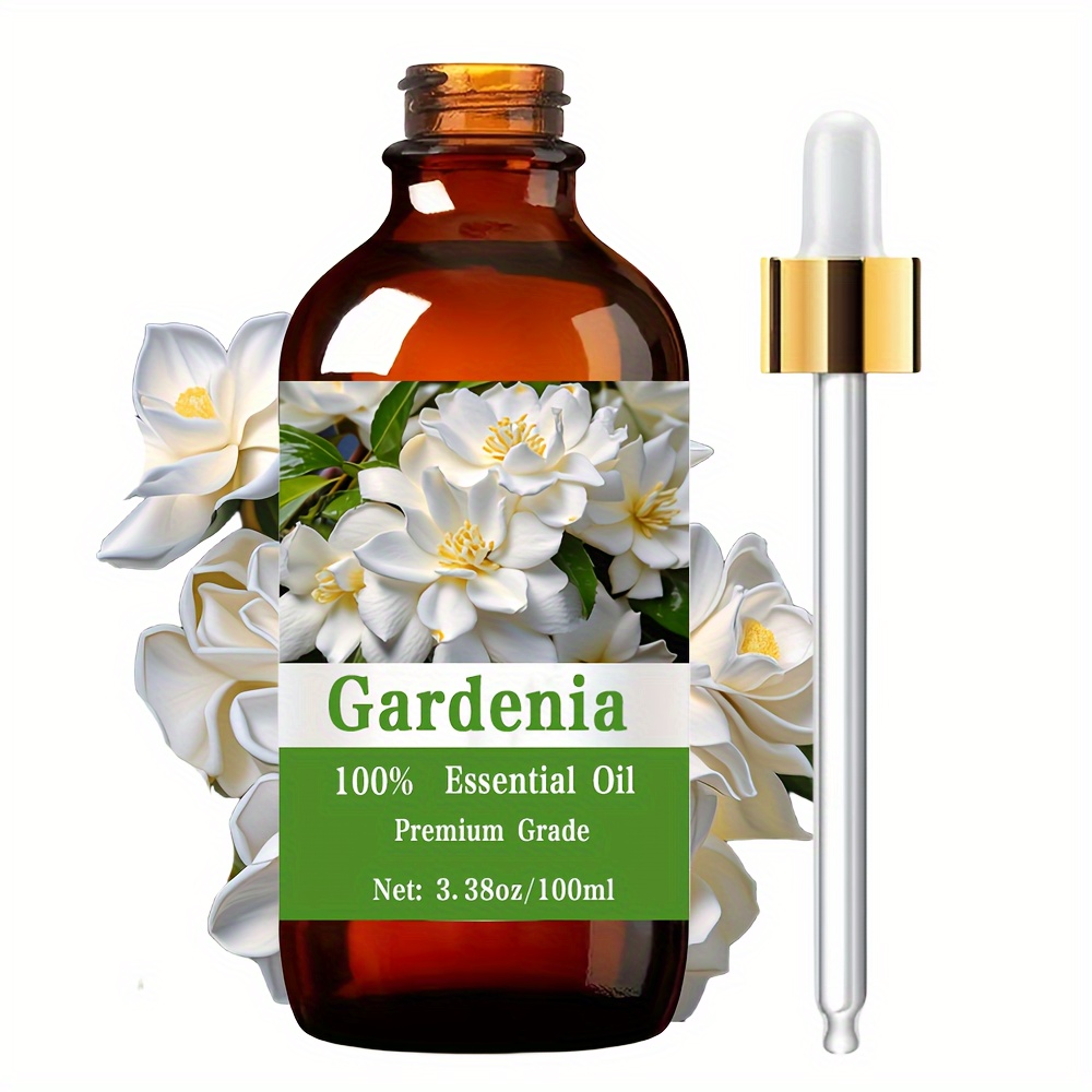 

Gardenia Essential Oil, 3.38 Fl. Oz - Pure & Natural For Nail, Hair & Skin Care | Moisturizing Massage Oil With Olive & Vitamin C | Hypoallergenic For All Skin Types | Ideal For Diffusers, Humidifiers