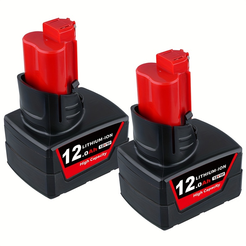 

Battery 12v 12.0ah M12 Battery Replacement For M12 Battery 48-11-2440 48-11-2402 48-11-2411 Fit M12 12-volt Cordless Tools 1-2 Packs