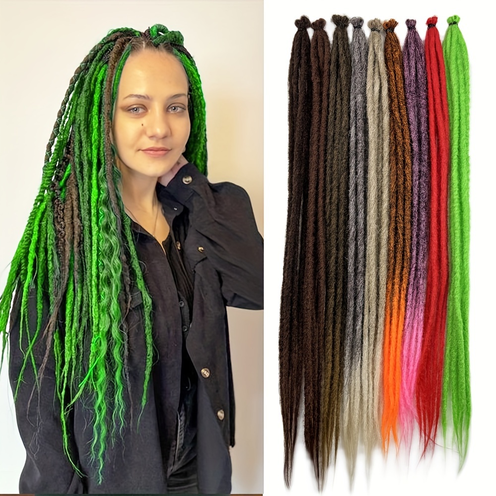 5strands Handmade Dreadlocks Hair Extension Crochet Braids - Temu