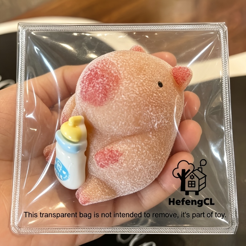 Cute Capybara Toy, Capybara Holding A Milk Bottle, Taba Toy, Feel, Cute , Office Toy, Party Gift, Office Gift, Classroom Reward, Perfect Birthday Gift
