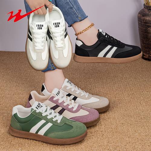 imagen del artículo zapatillas de skateboarding para mujer de marca, cómodas y versátiles, , adecuadas para el hogar, , caminar, uso y citas—aptas para , un estilo de calzado femenino simple pero elegante