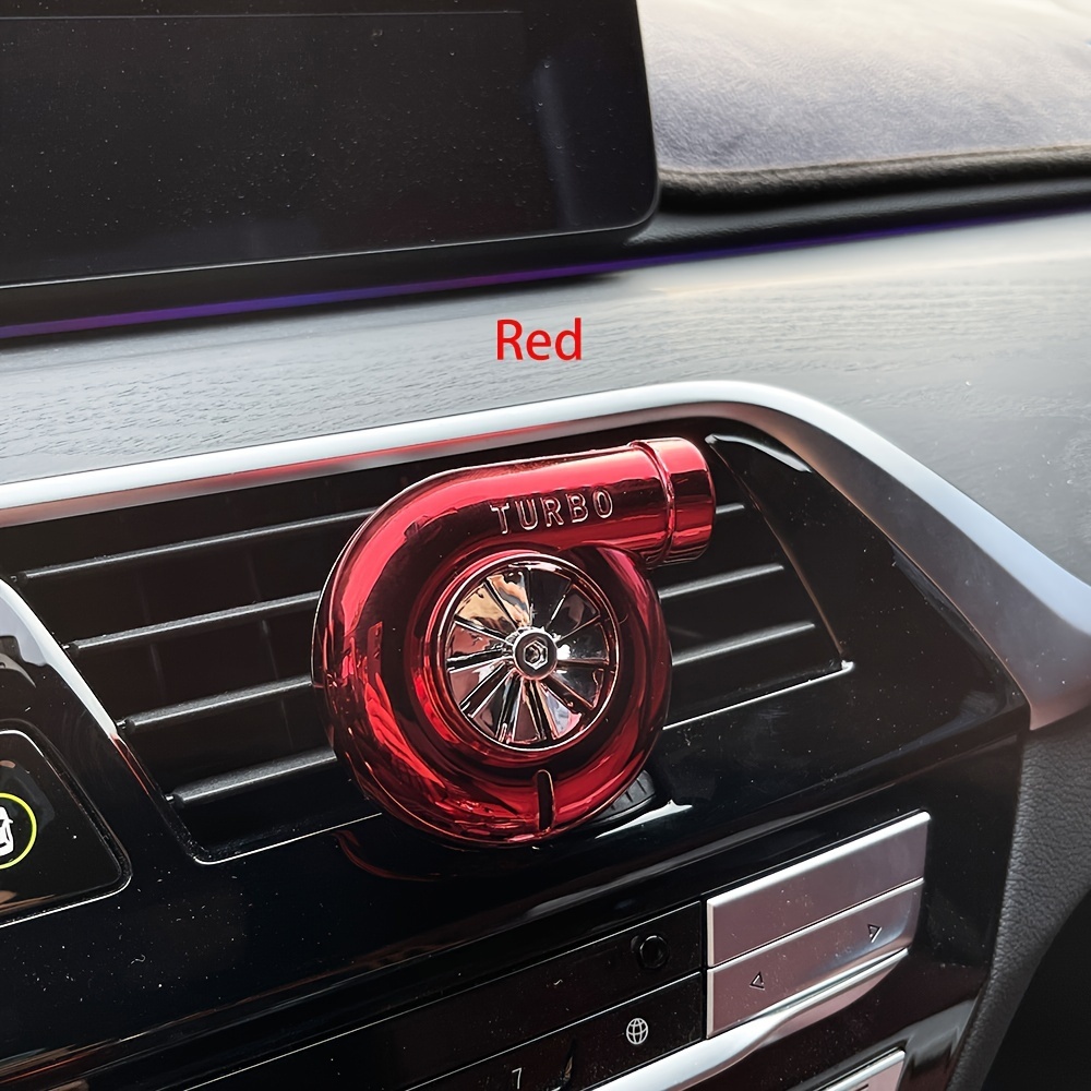 1pc Turbocharged Shaped Car Smell, Car Air Freshener Air Conditioning Perfume Clip, Car Interior Decoration Auto Additions Ornament