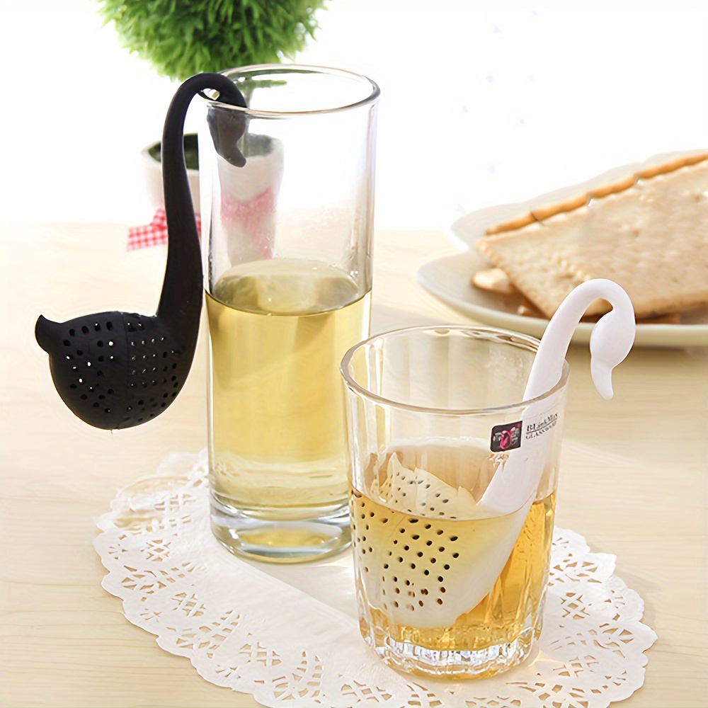 

Swan-shaped Mini Tea Infuser - Tea Strainer For & Blooming Teas, Kitchen & Dining Accessory, Tea Accessories