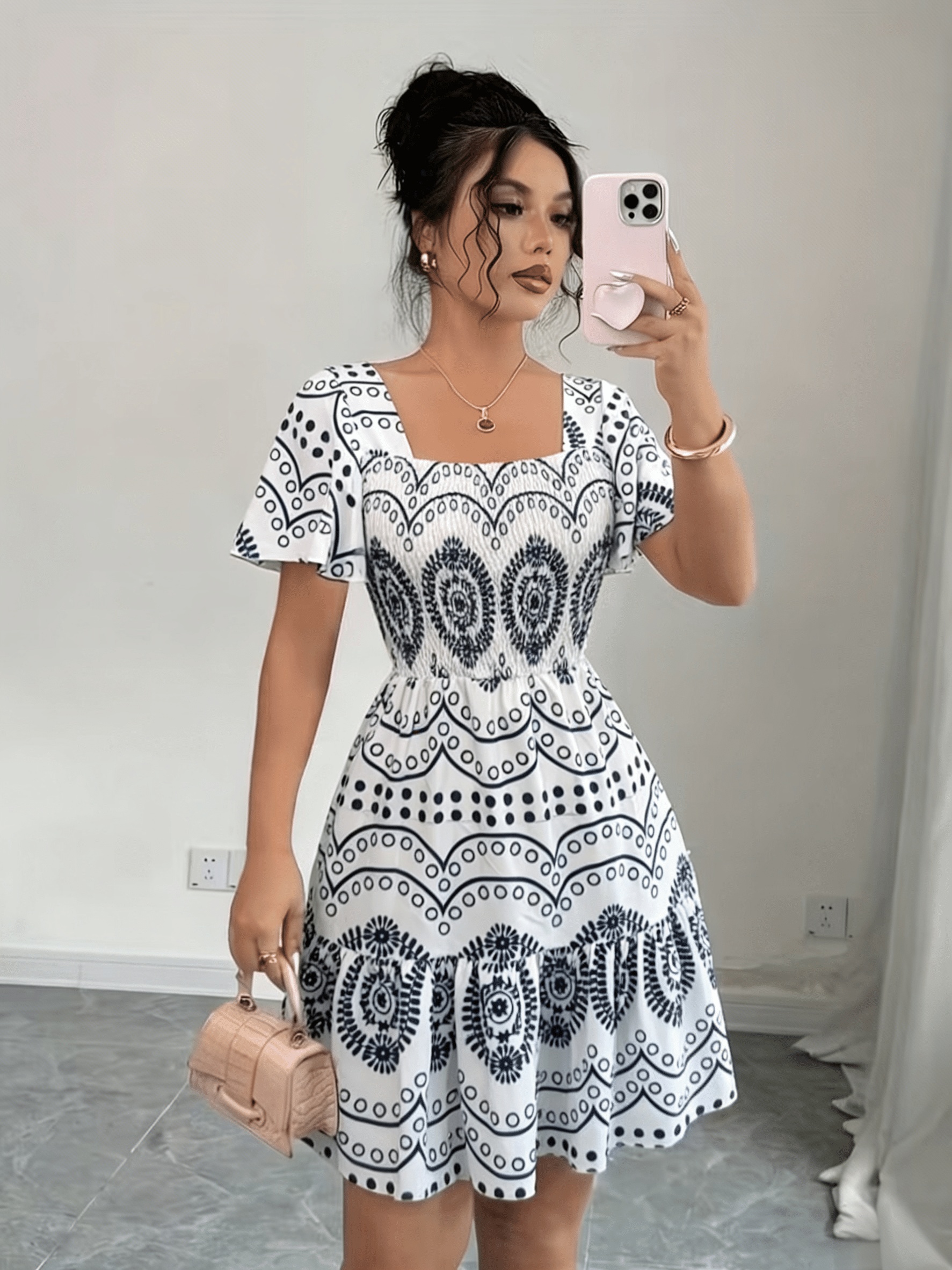 dresses for short women sold on Temu United States