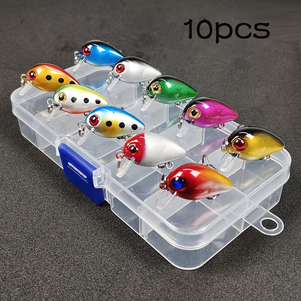 Crazy Wobblers Mini Topwater Crankbait Artificial Hard Bait - Temu