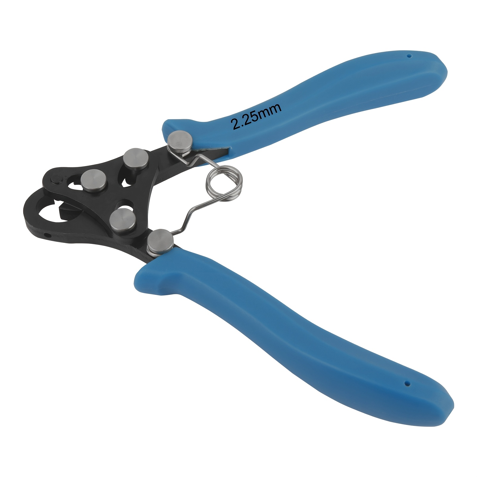TEMU 1pc Winding Pliers With 1.5mm/2.25mm/3mm Pin Sizes, Made Of Tpe + Steel; Can Wind Copper Wires Of 0.6mm-1.0mm, Three-specification Pin Winding