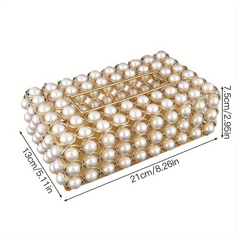 Image of One, Tissue Box, Design Hand-woven Tissue Box, Home Daily Use Desktop Tissue Storage Box, Suitable For Bedroom, Living Room And Car, Home Decoration, Kitchen Gadgets, Christmas Decoration