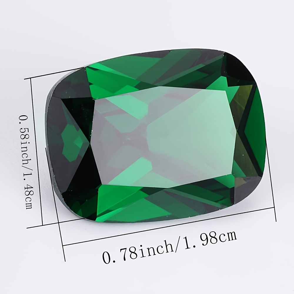 26.5 Carat Lab-grown, Authentic Green Exquisite Colombian Rough Stone, Colombian Lab-, Cut, Rough Stone —…: retailer-supplied image