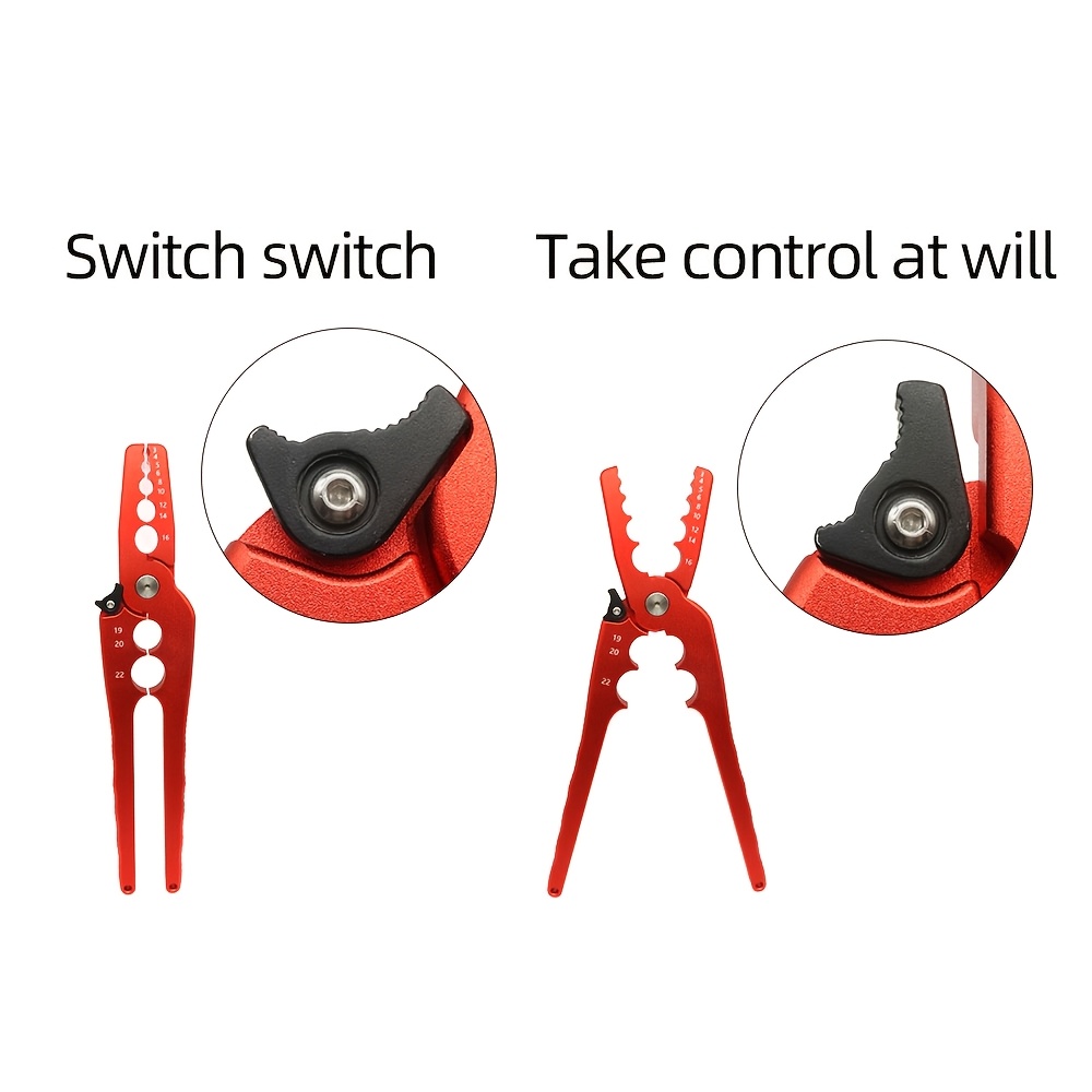 TEMU Tube Repair Pliers Air Conditioning Refrigeration Tool Pliers Manual Tube Rounding Tool 6-hole Tube Rounding Pliers Suitable For 1/8, 1/4, 3/8,
