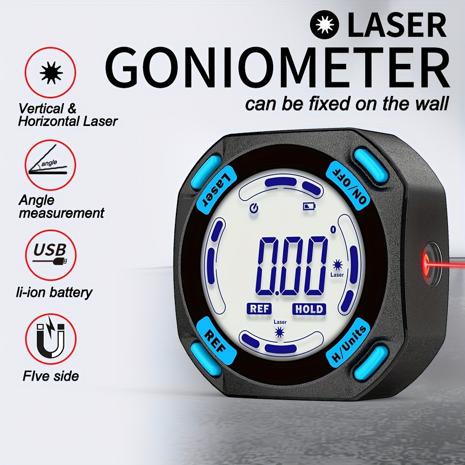 

Aicevoos Rechargeable Magnets Protractor Measurement